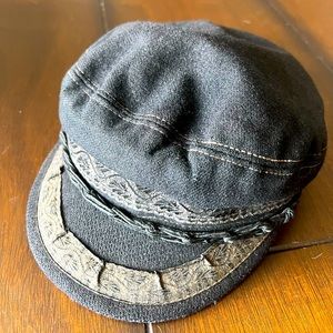 Vintage wool fisherman cap
